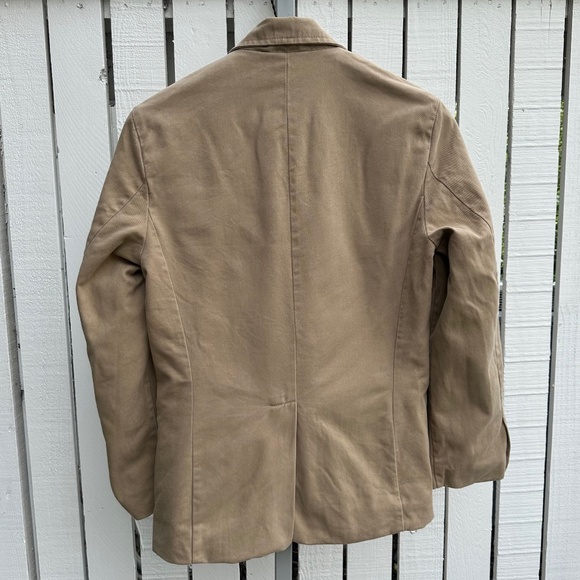 Old Navy | Cotton Tan Blazer | Men’s S EUC - Picture 8 of 14